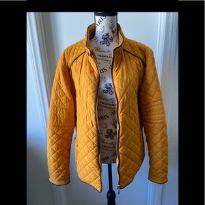 LOVNY Womens Lightweight Quilted Warm Zip Jacket